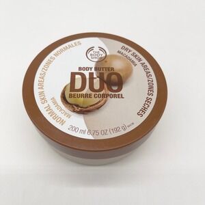 The Body Shop Macadamia Body‎ Butter Duo Moisturizer 6.75oz New Sealed Rare